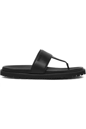 VERSACE Sandalen mit Logo-Prägung