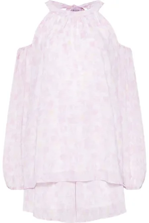 B+AB Short-Set mit Blumen-Print