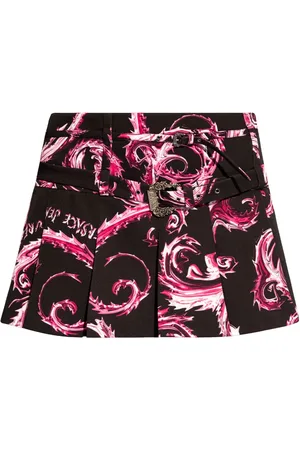 VERSACE Minirock mit abstraktem Print