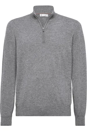 Brunello Cucinelli Pullover mit Reißverschluss