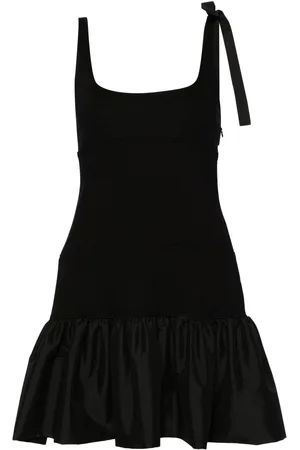 Sandro Jersey-Minikleid mit Schößchen