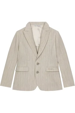 Dolce & Gabbana Gestreiftes Leinensakko