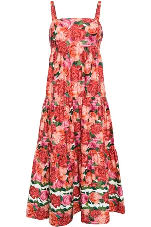 Sachin & Babi Giorno Midikleid mit blumigem Print
