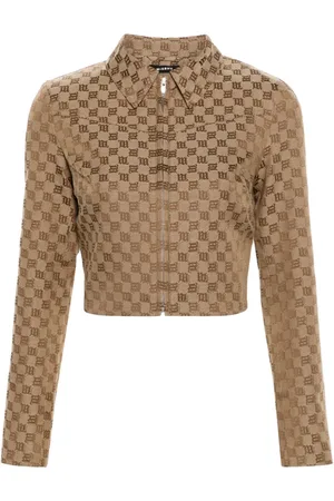 MISBHV Cropped-Jacke mit Monogramm