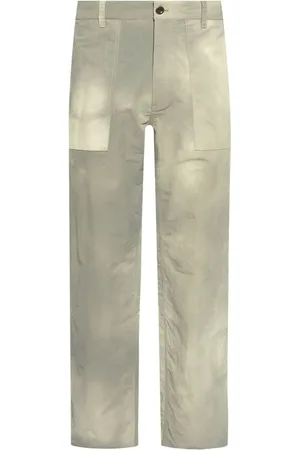 Norse projects Gerade Hose mit Bleach-Effekt