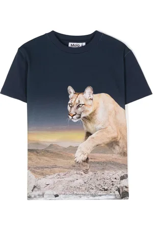 Molo Roxo T-Shirt mit Puma-Print