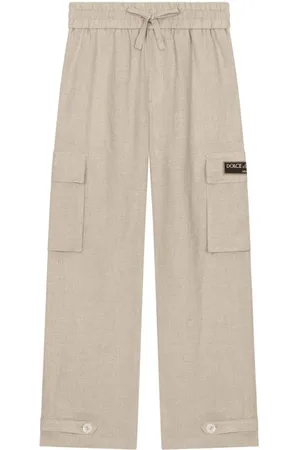Dolce & Gabbana Cargohose aus Leinen