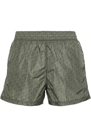 OFF-WHITE Badeshorts mit Logo-Print