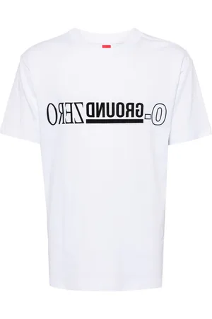 Ground Zero T-Shirt mit Logo-Print