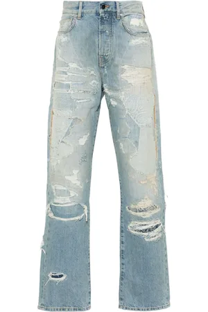 AMIRI Repaired Jeans mit geradem Bein