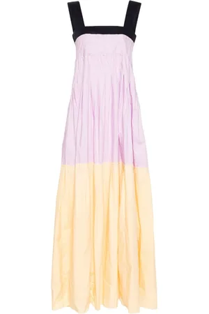 Plan C Kleid in Colour-Block-Optik