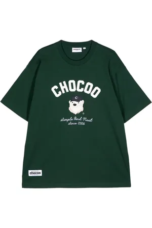 Chocoolate T-Shirt mit Logo-Print