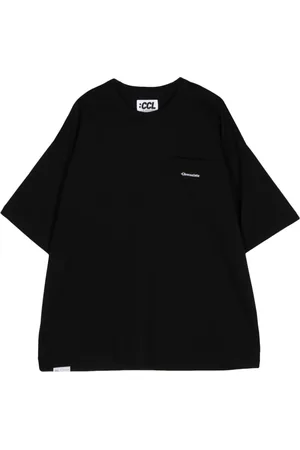 Chocoolate T-Shirt mit Logo-Stickerei