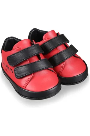 Balmain Klettverschluss-Sneakers mit Logo-Print