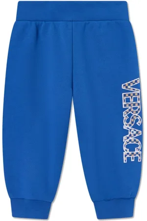 VERSACE Jogginghose mit Logo-Stickerei
