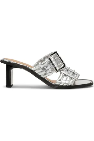 Ganni Mules mit Schnalle