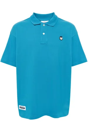 Chocoolate Poloshirt mit Logo-Stickerei
