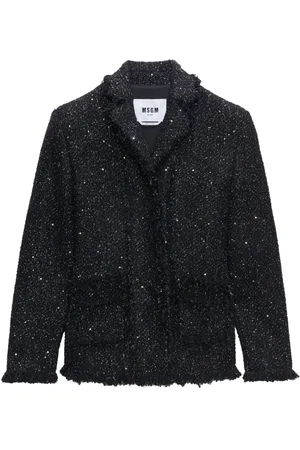 Msgm Einreihiges Boucle-Sakko