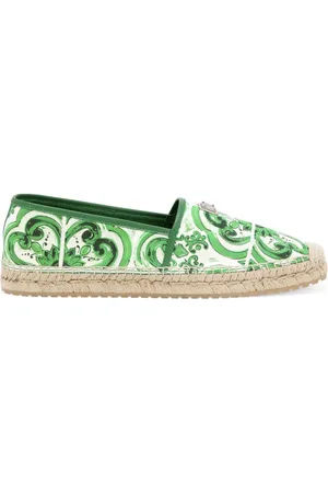 Dolce & Gabbana Espadrilles mit Majolica-Print