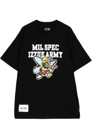 Izzue T-Shirt mit Pixel-Print