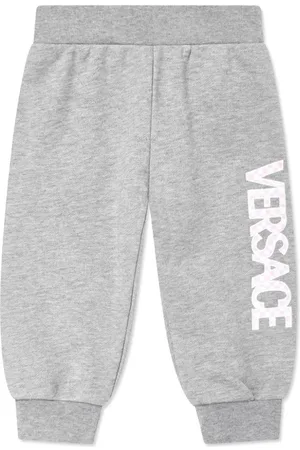 VERSACE Jogginghose mit Logo-Stickerei
