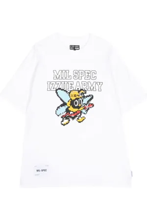 Izzue T-Shirt mit Pixel-Print