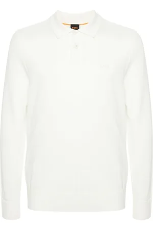 HUGO BOSS Pullover mit Logo-Stickerei