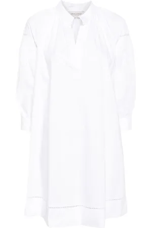Ermanno Firenze Popeline-Minikleid