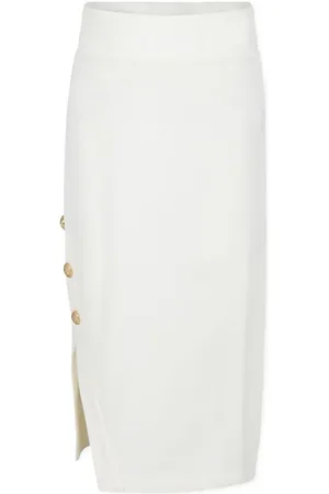 Balmain Maxirock mit Schlitz