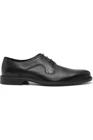 HUGO BOSS Derby-Schuhe mit mandelförmiger Kappe