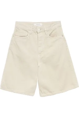 STUDIO NICHOLSON Shorts mit Logo-Patch