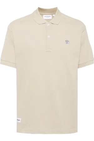 Chocoolate Poloshirt mit Logo-Patch