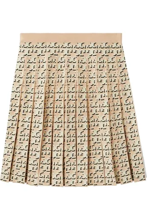 Tory Burch Faltenrock mit Monogramm