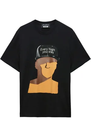 Msgm T-Shirt mit grafischem Print