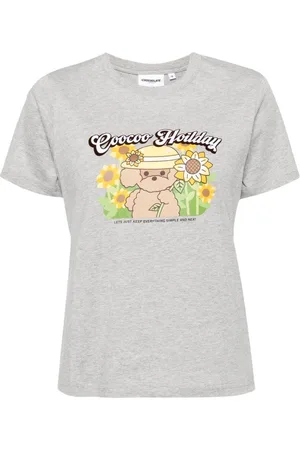 Chocoolate T-Shirt mit Logo-Print