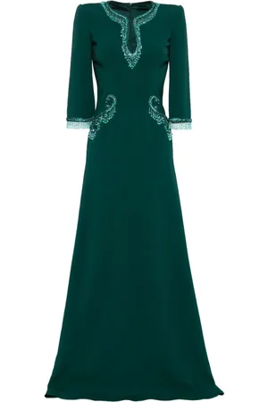Jenny Packham Viva Maxikleid mit Perlenverzierung