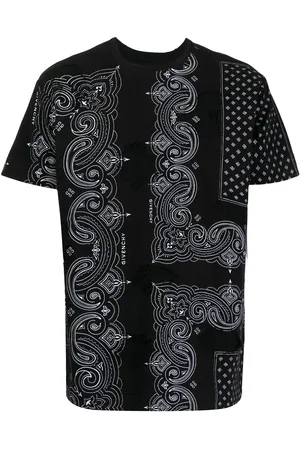 Givenchy T-Shirt mit Bandana-Wirkung