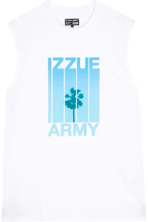 Izzue Tanktop mit Palmen-Print