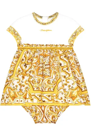 Dolce & Gabbana Kleid mit Majolica-Print