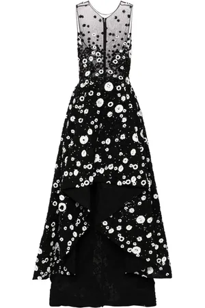 Saiid Kobeisy Abendkleid mit Perlen