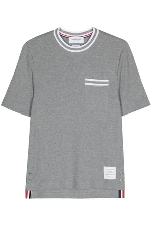 Thom Browne T-Shirt mit Pointelle-Print