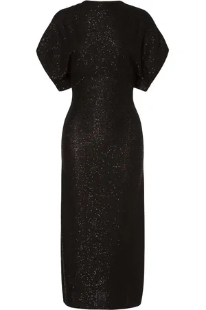 Serafini Midikleid mit Pailletten