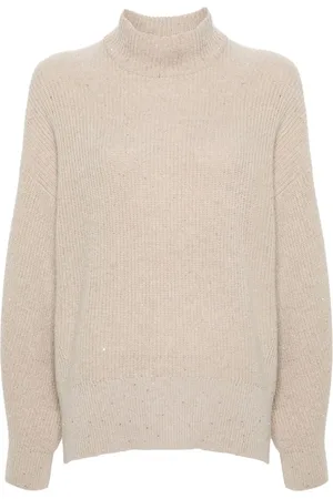 Brunello Cucinelli Pullover mit Stehkragen