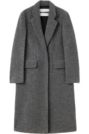 Jil Sander Mantel mit fallendem Revers