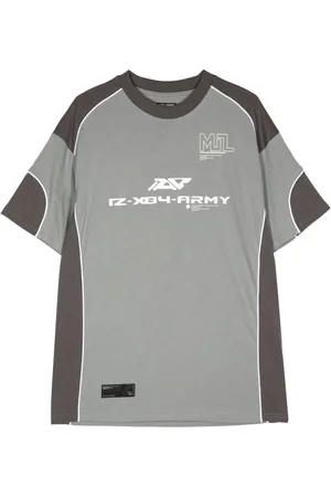 Izzue T-Shirt mit Kontrast