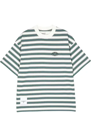 Izzue Gestreiftes T-Shirt mit Logo