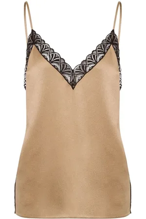 Alberta Ferretti Bluse mit Spitze