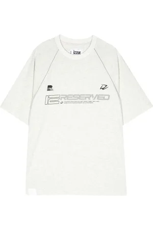 Izzue T-Shirt mit Logo-Print