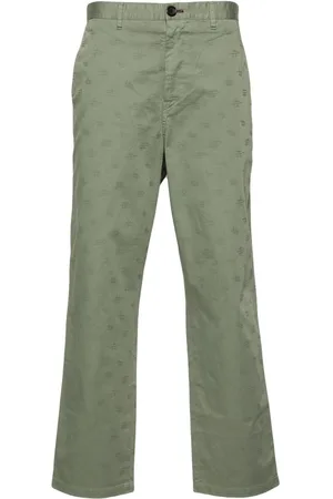 Paul Smith Gerade Jeans aus Monogramm-Jacquard