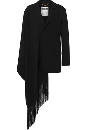 Moschino Asymmetrischer Blazer mit Fransen